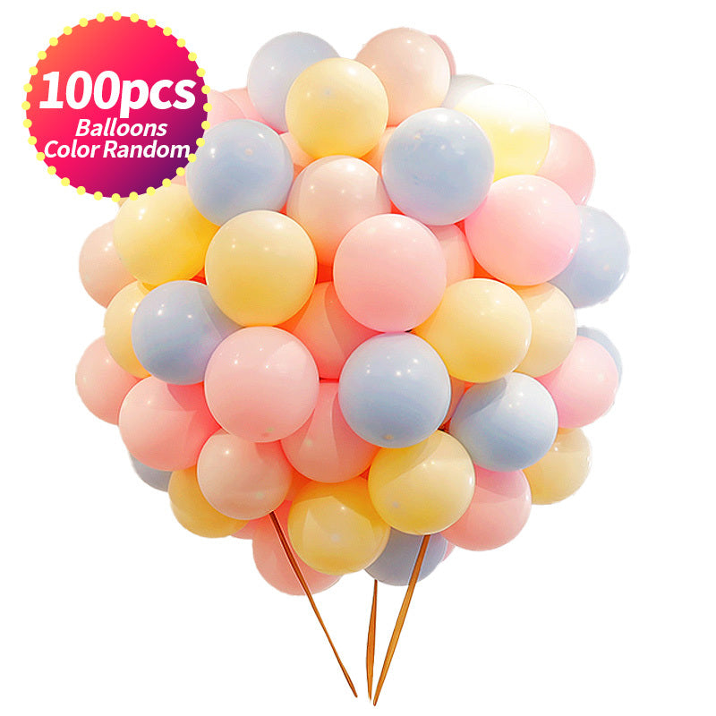 10pcs Macaroon Balloons Mixed Decoration Birthday Party Balloons