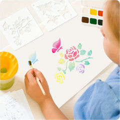 Reusable Painting Template for Wooden Wall Decoration