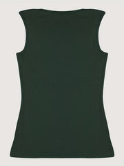 Solid Button Front Tank Top V Neck Summer Sleeveless Top