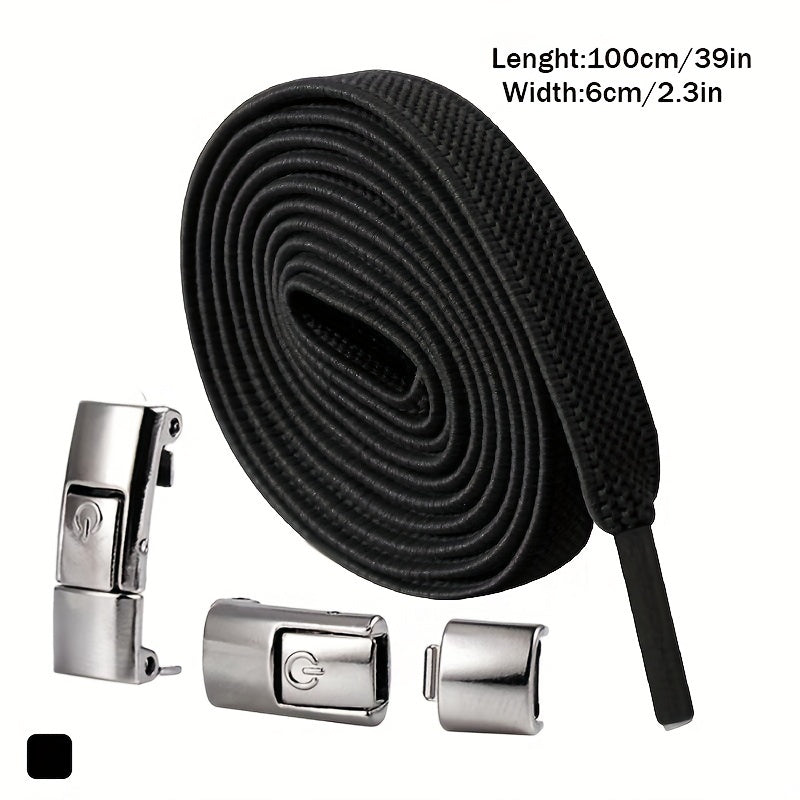 No-Screw Installation Elastic Laces for Sneakers
