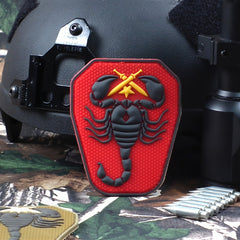 Scorpion Series PVC Badges Patch Stickers for Clothes, Backpacks, Bags