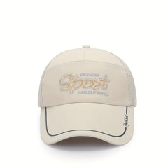 Breathable Mesh Baseball Cap for Outdoor Sports Sun Protection