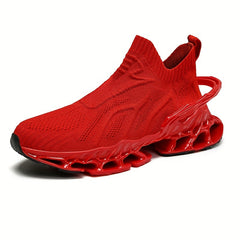Men's Slip-On Athletic Shoes Lightweight Breathable Running Basketball Gym