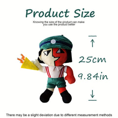 Anime Inspired Patchwork Plush Dolls Soft Stuffed Animals