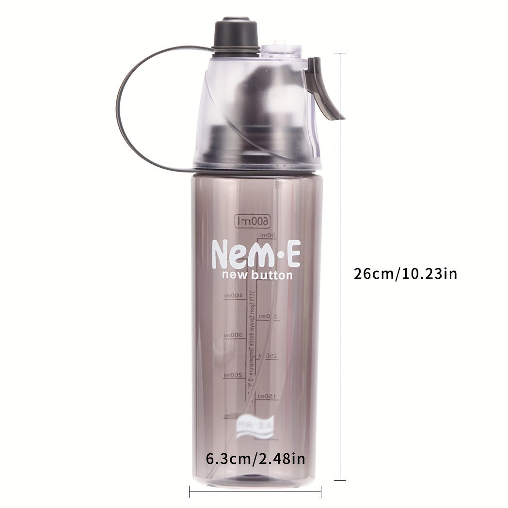 Spray Water Cup With Straw for Outdoor Sports and Fitness