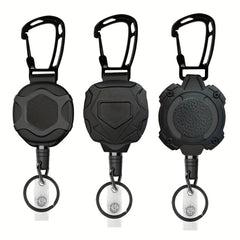 3 Stainless Steel Spring Climbing Buckles Anti-lost Key Buckles