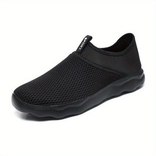 Men's Slip on Mesh Sneakers Lightweight Breathable Shoes