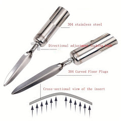 Marine Stainless Steel Fishing Rod Holder for Baitcasting