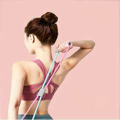 8 Shaped Pull Rope Elastic Resistance Rope Yoga Fitness Equipment