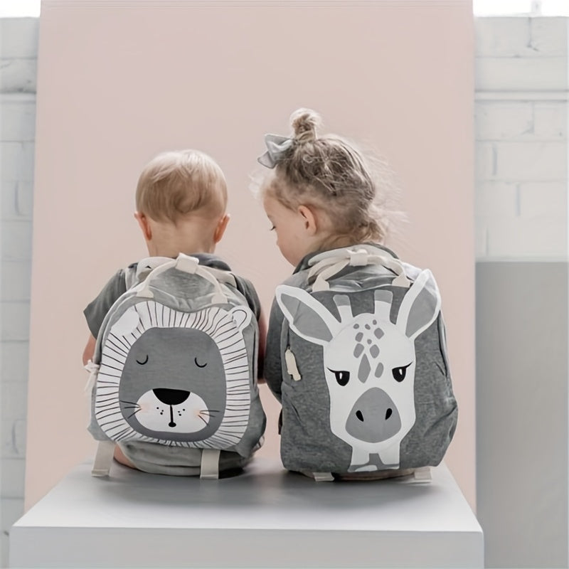 3D Animal Backpack for Kids - Cute School Bag and Toy Storage