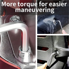 Red Hexagonal Wrench Set Tool for Car Repairing