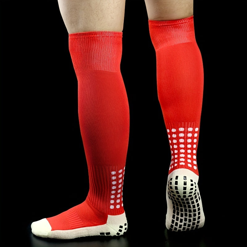 Non slip Knee High Soccer Socks Thickened Sport Socks