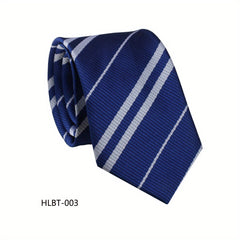 Striped School Uniform Tie For Men Costume Clothing Accessories