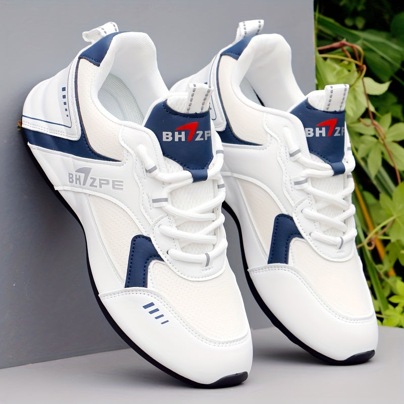 Men's Non Slip Lace Up Soft Sole Casual Shoes for Outdoor Activities