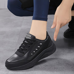 Women's Waterproof Non-slip Lace Up Casual Shoes