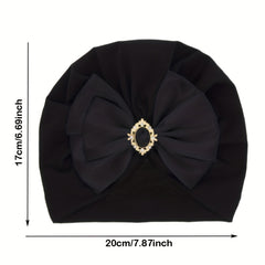 Casual Bow Knot Pullover Hat For Kids