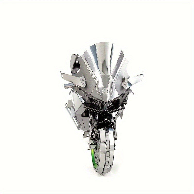Metal Assembly Model DIY Puzzle Motorcycle Model Gift