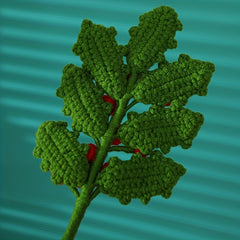 Handcrafted Wool Crochet Flower Gift Home Decor
