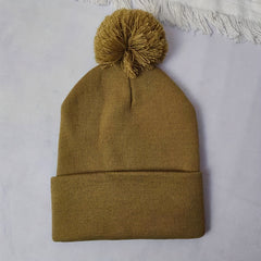 Men's Brimless Knitted Winter Hat for Outdoor Sports