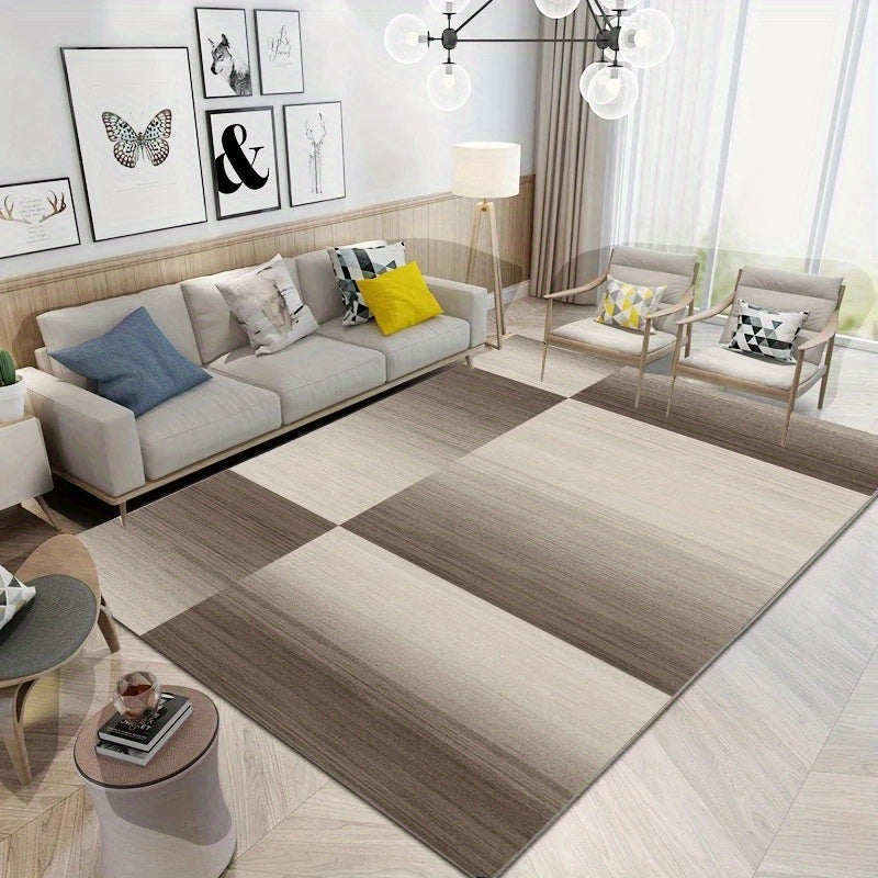 Modern Abstract Soft Area Rug for Living Room