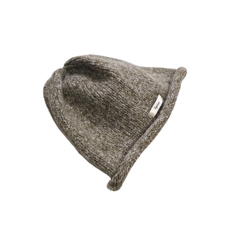 Winter Warm Knit Hat Thickened Beanie Unisex Skull Cap Lightweight Solid