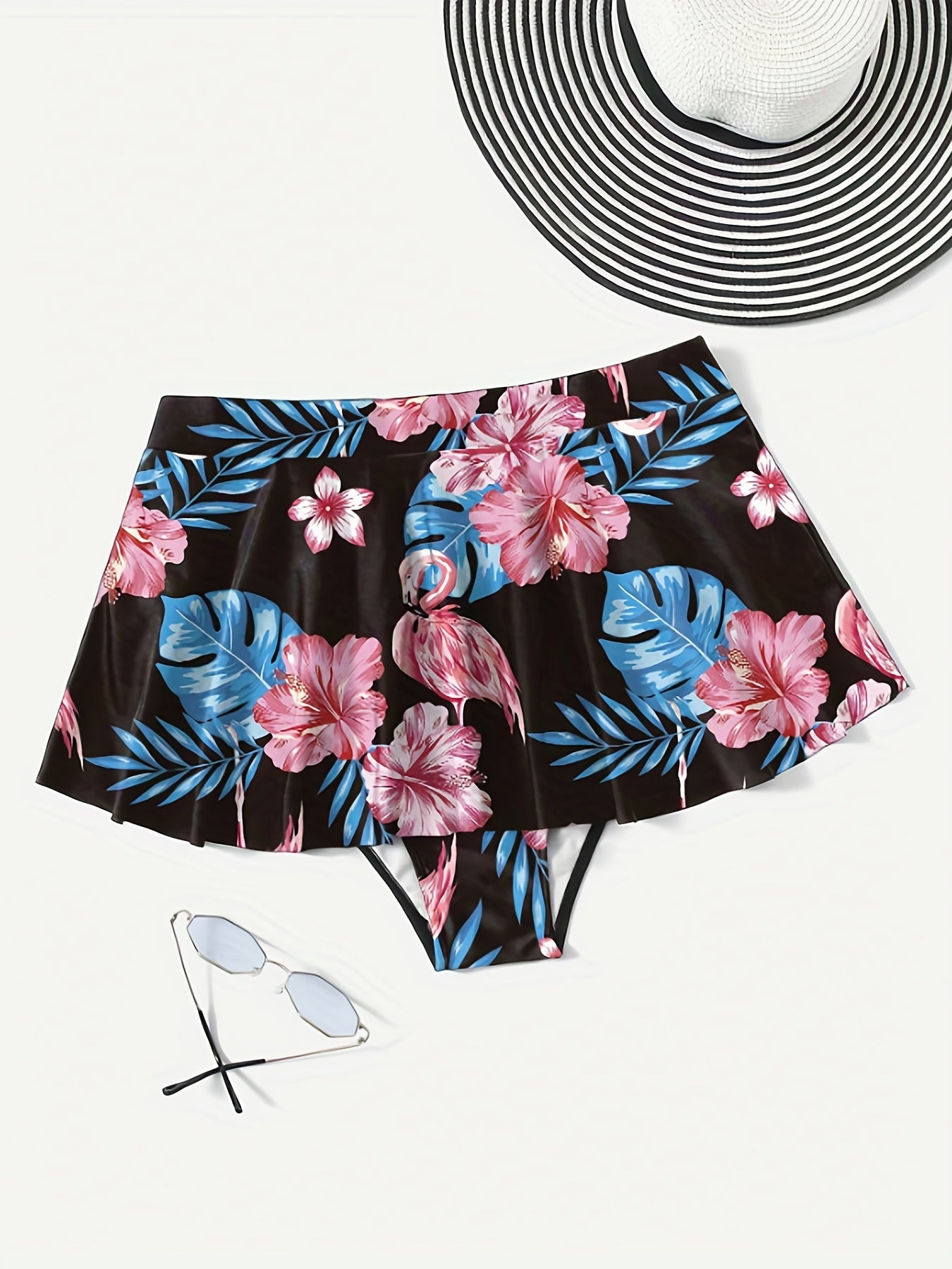 Vacay Bikini Skirt High Stretch Swimwear Skirt