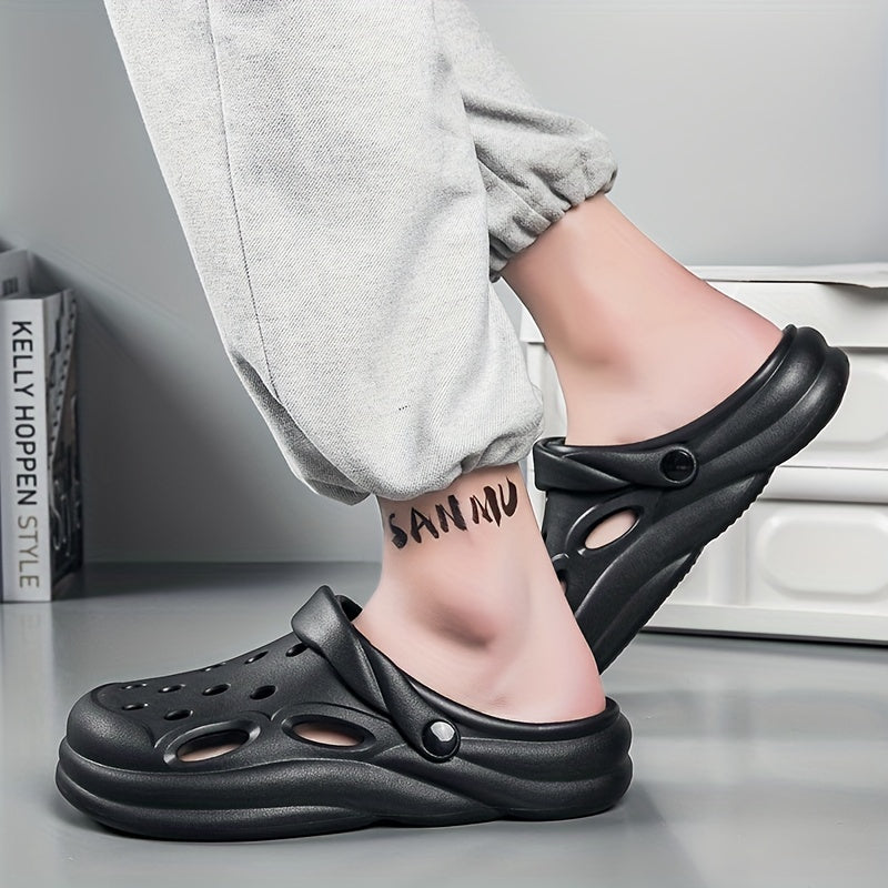 Men's Closed Toe Clogs Soft Sole Sandals
