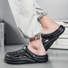 Men's Closed Toe Clogs Soft Sole Sandals