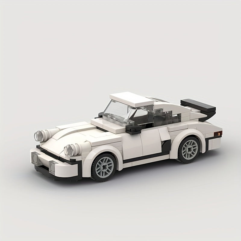 334pcs Retro Sports Car Building Block Set for Home Display and Collectors