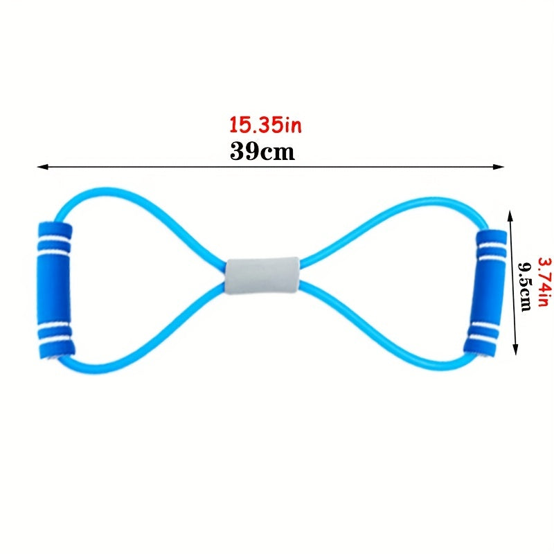 8 Shaped Pull Rope Yoga TPE Home Fitness Equipment for Back