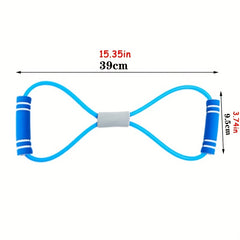 8 Shaped Pull Rope Yoga TPE Home Fitness Equipment for Back
