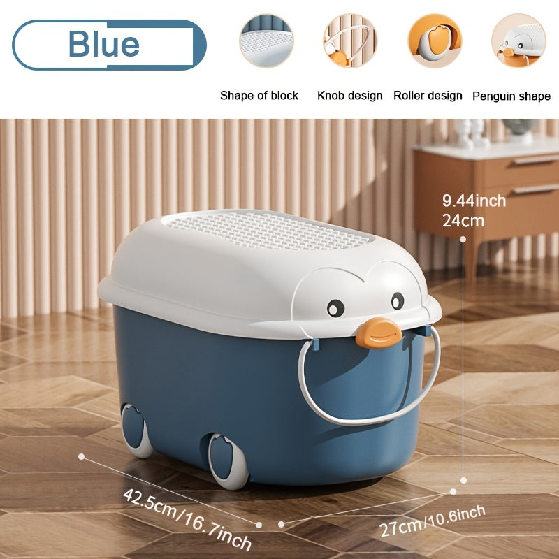 Children's Toy Storage Box Cartoon Building Blocks Baby Clothes Organizer