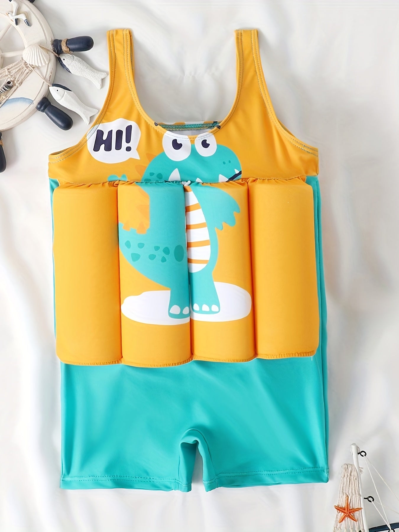 Boys' Floating Swimsuit for Summer Swimming Fun