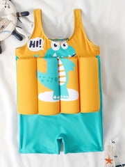 Boys' Floating Swimsuit for Summer Swimming Fun