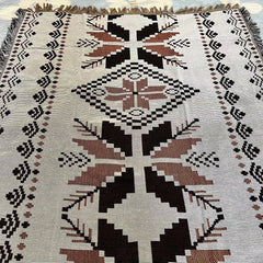 Bohemian Style Picnic Mat for Outdoor Camping and Beach Use