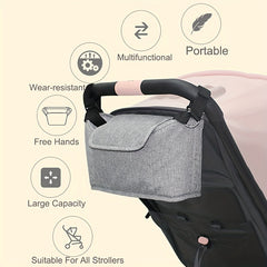Stylish Stroller Hanging Bag for Baby's Essentials
