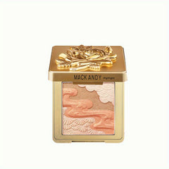 Blush Shimmer Glow Waterproof Palette Highlighter Blush Eyeshadow