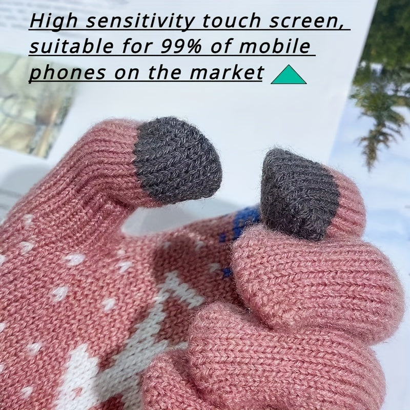 Touch Screen Gloves Winter Riding Driving Warm Gloves