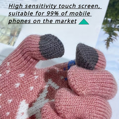 Touch Screen Gloves Winter Riding Driving Warm Gloves
