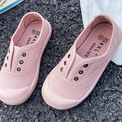 Girls Canvas Casual Skate Shoes Walking Sneakers