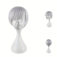 Men's 12inch Anime Costume Wig Roleplay Chemical Fiber Wig