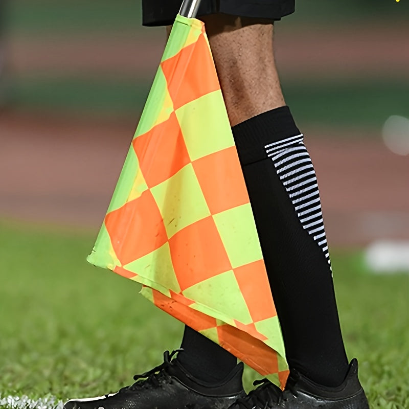 Small Square Football Game Referee Flag Starting Flag Signal Flag
