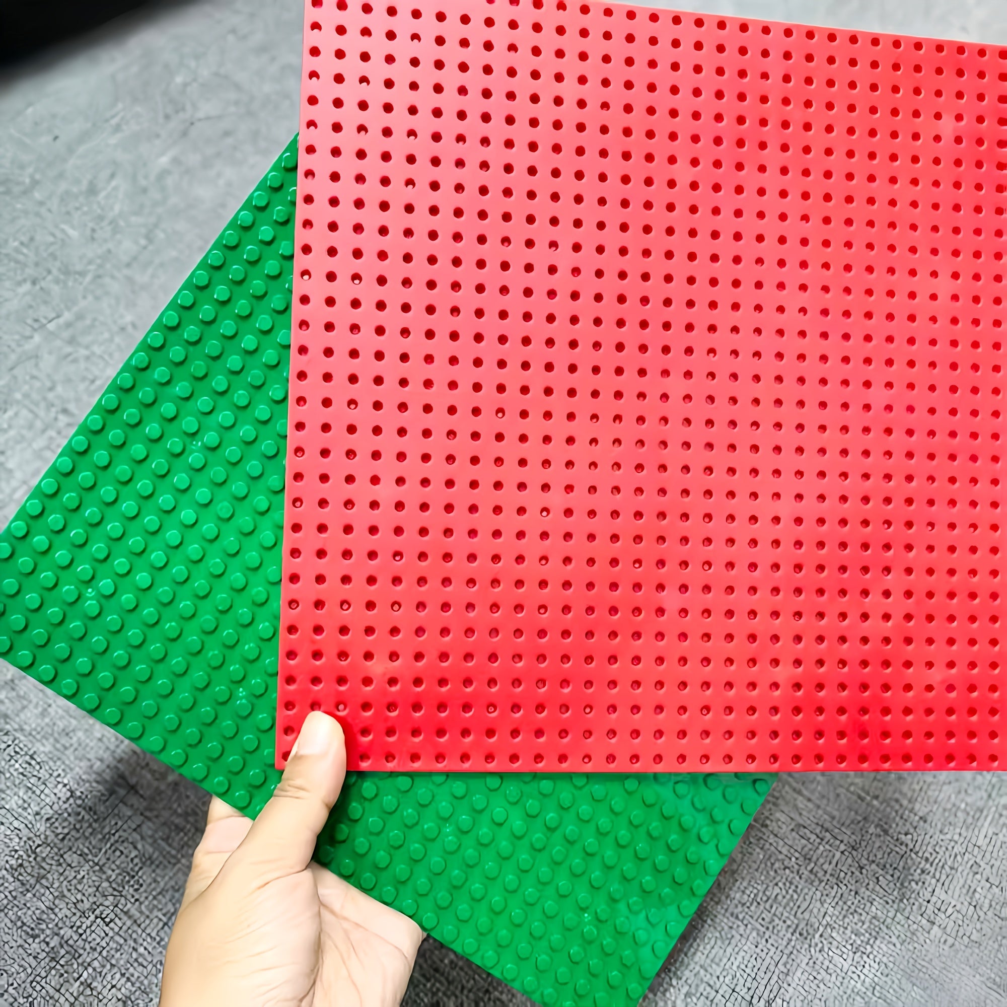 25 Small Particle Building Blocks Universal Base Plate Educational Toy