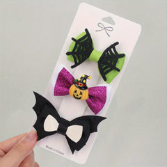 3pcs Christmas Bow Girl Hair Bands Head Buckle Accessories