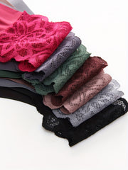 7pcs Lace Thongs Sexy Intimates Panties Women's Lingerie