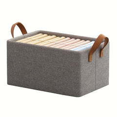 Foldable Storage Wardrobe Box Portable Large Capacity Clothing Organizer