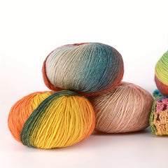 3pcs Wool Yarn Set for DIY Knitting Soft Comfortable Material 150g