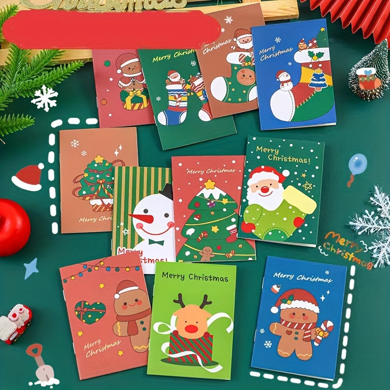 4pcs Christmas Style Notebooks - Random Designs