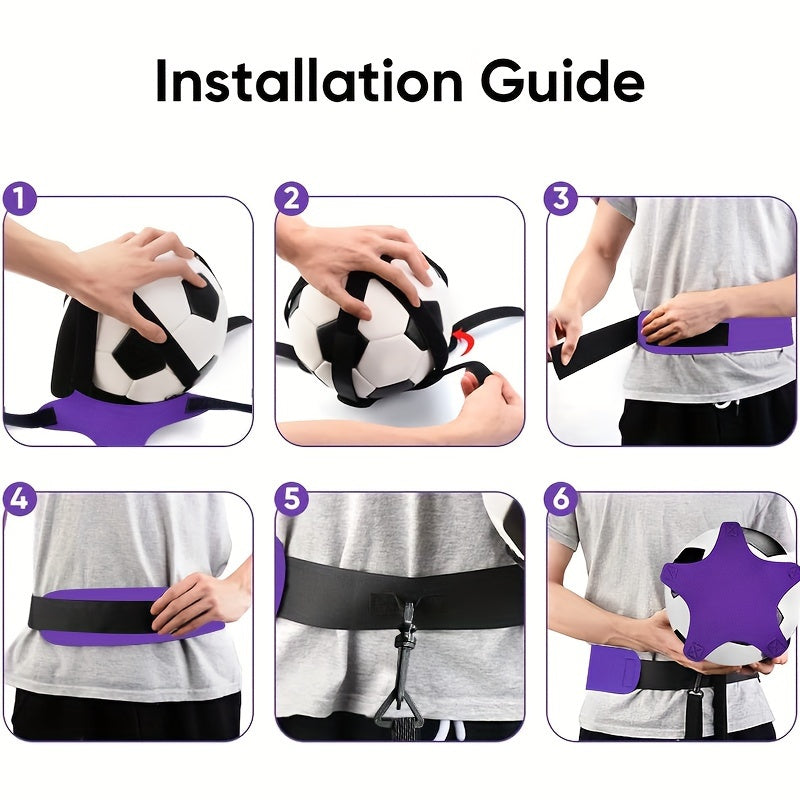 Adjustable Soccer Volleyball Rugby Trainer for Single Practice