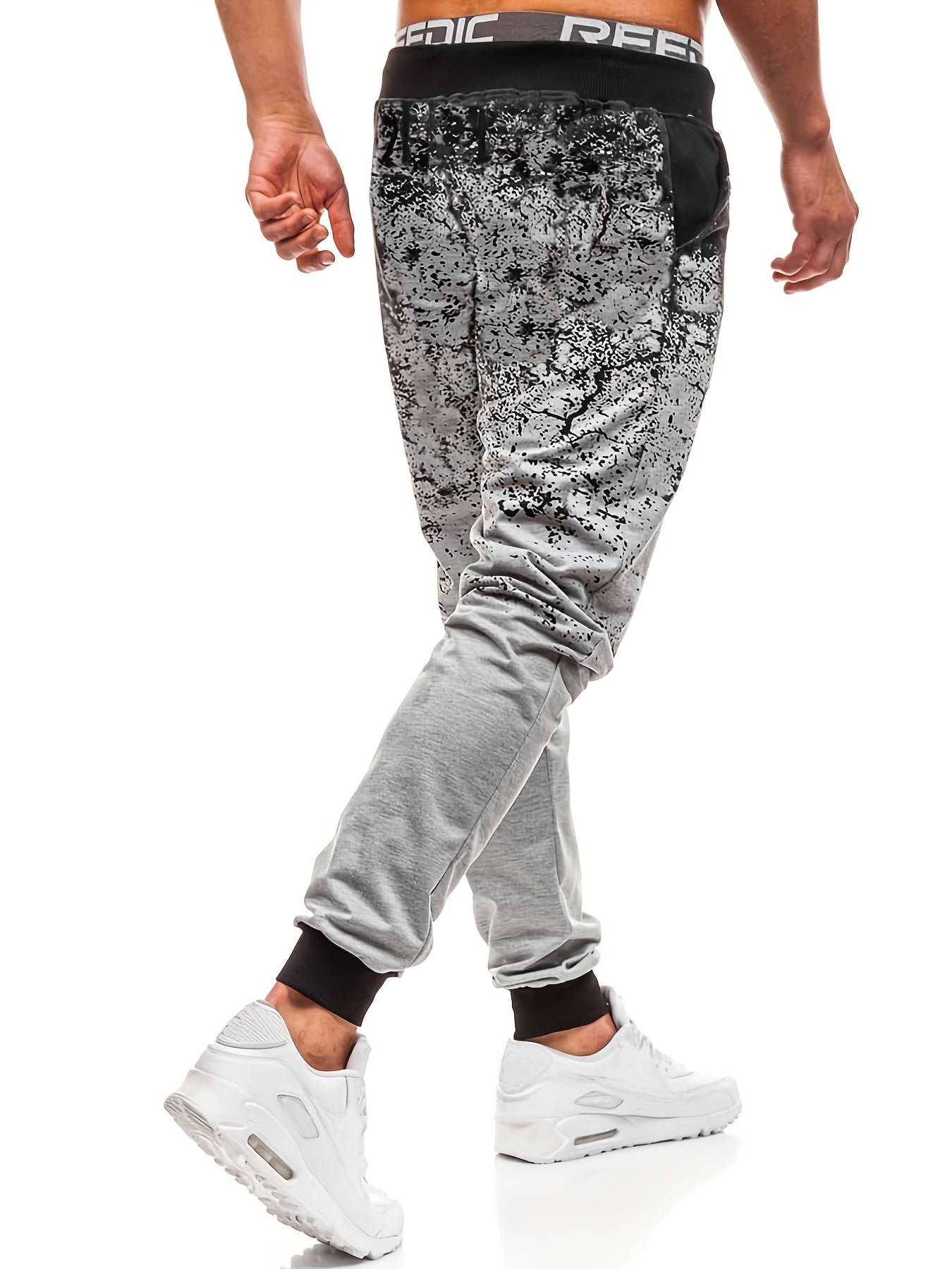 Men's Casual Gradient Jogger Sweatpants